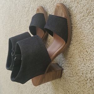 Toms Majorca Sandal Navy Denim 7